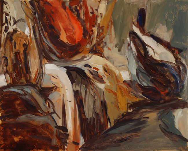 Oil Study- With Solitaries